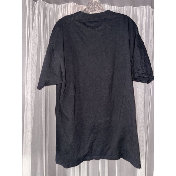 Obey Mens Black Graphic T-Shirt With Gradient Hand Logo XL - Picture 4 of 4